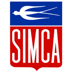 Autocollant SIMCA Logo L 85...