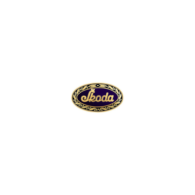Autocollant SKODA-logo 1926 L 50 H 30 mm