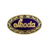Autocollant SKODA-logo 1926 L 50 H 30 mm
