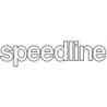 Autocollant SPEEDLINE lettres contour noir L 85 H 20 mm