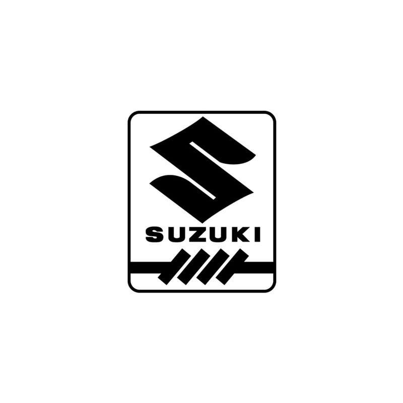 Autocollant SUZUKI logo1 l 50 H 53 mm