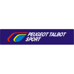 Autocollant PEUGEOT TALBOT...