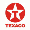 Autocollant TEXACO logo 1981  L 105 H 130 mm