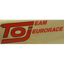 Autocollant TOJ logo L 50 H 20 mm