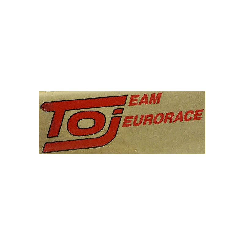 Autocollant TOJ logo L 50 H 20 mm