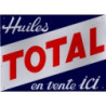 Autocollant TOTAL huiles total en vente ici L 150 H 110 mm