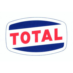 Autocollant TOTAL logo 1963...