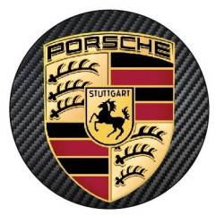 Autocollant PORSCHE centre...