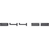Autocollant PORSCHE Logo 944 S2  L 155 H 10 mm