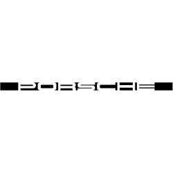 Autocollant PORSCHE logo...