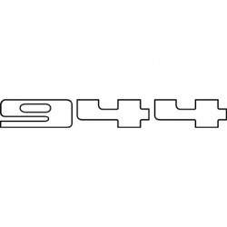 Autocollant PORSCHE logo...