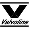 Autocollant VALVOLINE logo 1987 noir L 100 H 80 mm