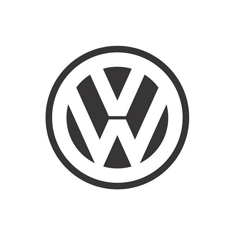 Autocollant VOLKSWAGEN logo 1945 diam 50mm