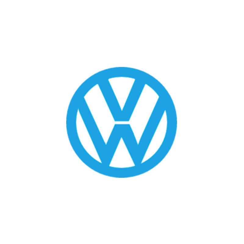 Autocollant VOLKSWAGEN logo 1978 diam 50mm