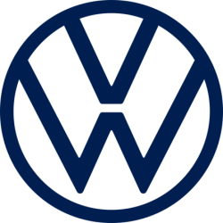 Autocollant VOLKSWAGEN logo 2019 diam 50mm