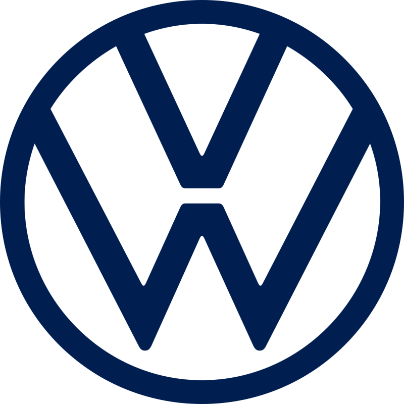 Autocollant VOLKSWAGEN logo 2019 diam 50mm