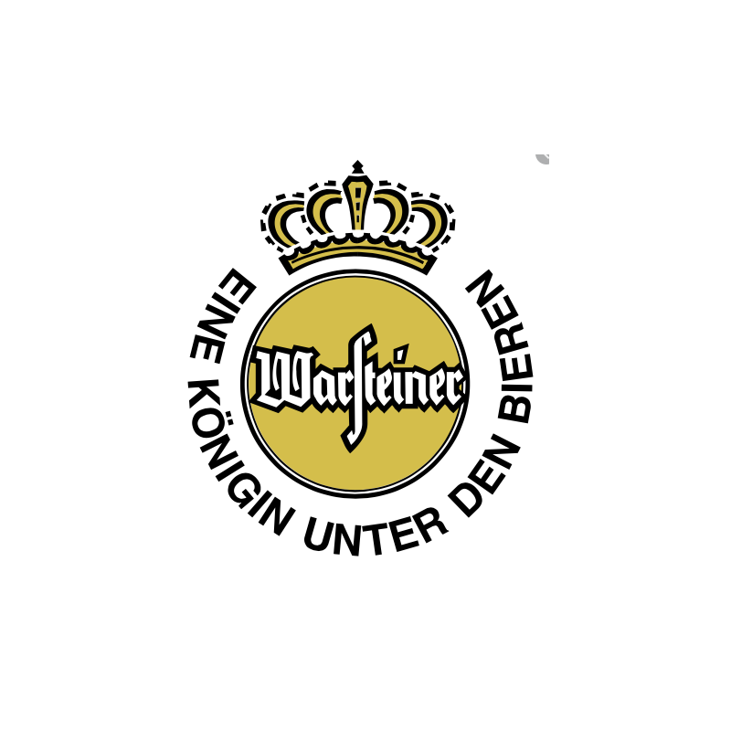 Autocollant WARSTEINER Logo konigin L 50 H 50 mm