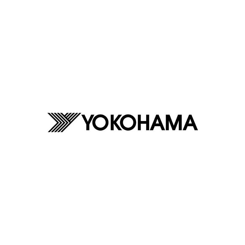 Autocollant YOKOHAMA logo noir L 100 H 14 mm