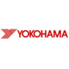Autocollant YOKOHAMA logo rouge L 100 H 14 mm