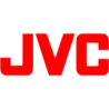 Autocollant JVC logo rouge L 105 H 40 mm