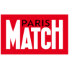 Autocollant PARIS MATCH logo L 100 H 60 mm