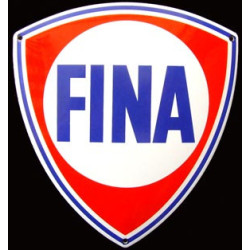 Autocollant FINA logo fond...