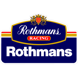 Autocollant ROTHMANS-logo r...