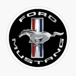Autocollant FORD-Mustang...