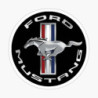 Autocollant FORD-Mustang centre de roue diam 55 mm