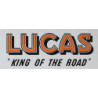 Autocollant LUCAS king of the raod  L 150 H 60 mm
