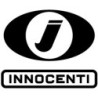 Autocollant INNOCENTI logo 1963 L 85 H 60 mm