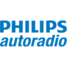 Autocollant PHILIPS logo  AUTORADIO L 335 H 130 mm