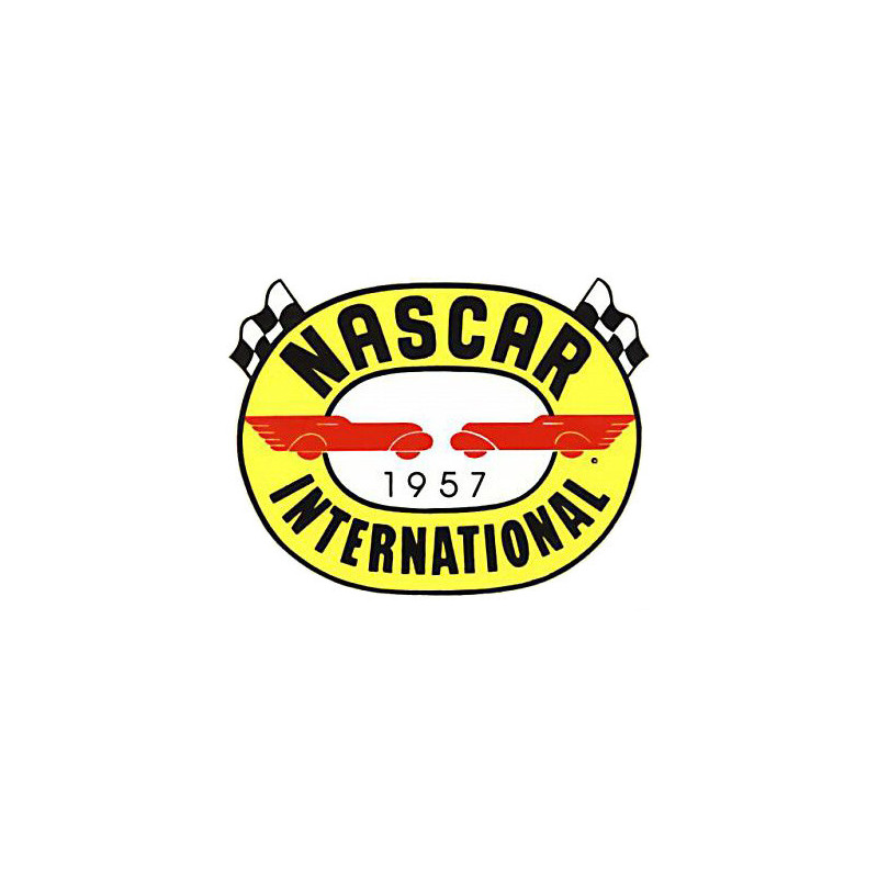 Autocollant NASCAR-LOGO 1957 L 100 H 80 MM